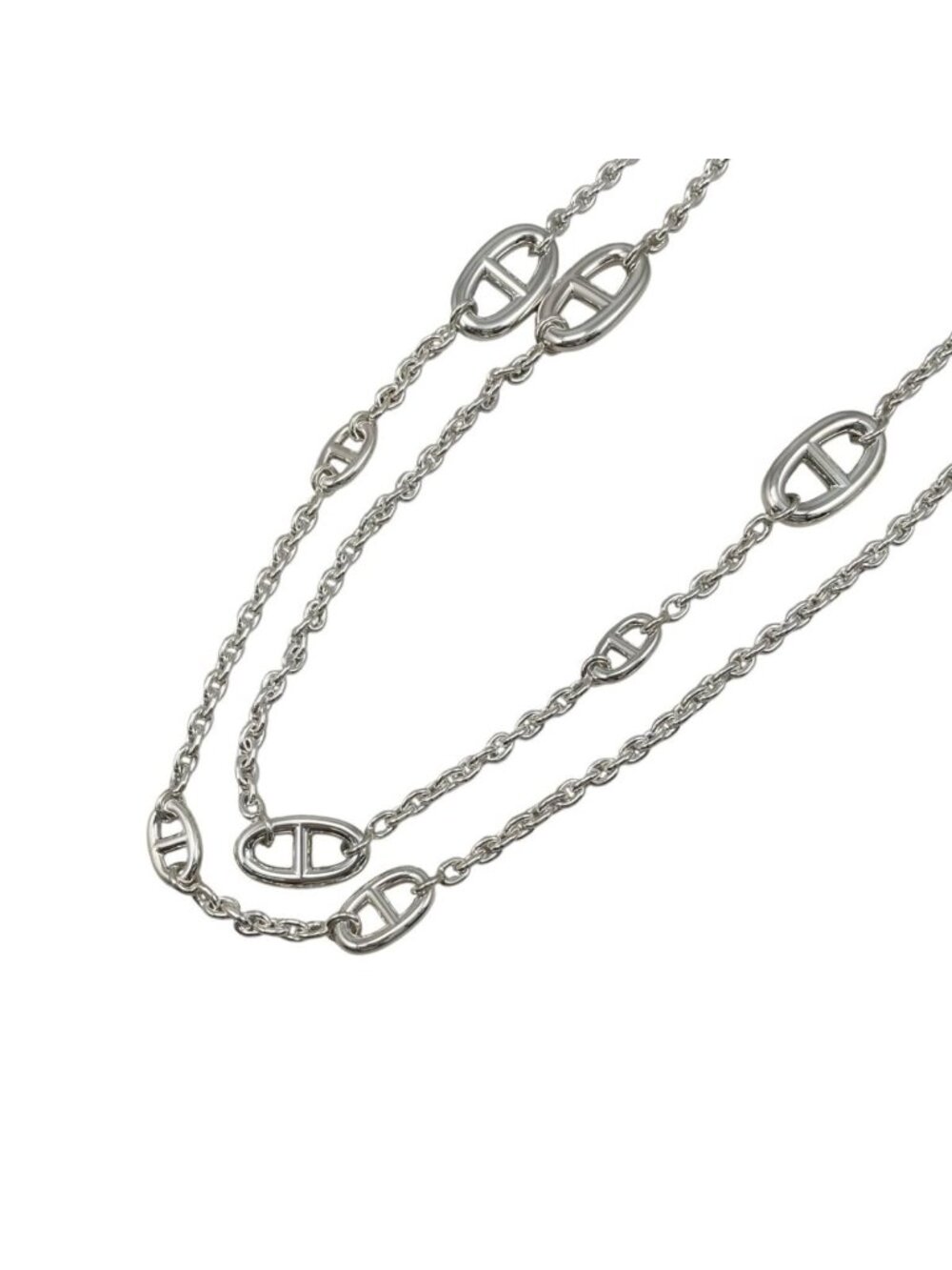 Hermes Necklace Farandole Long 120 00 Silver